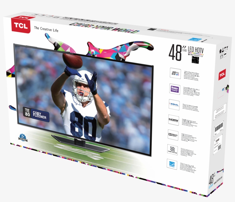 Refurbished Tcl 48fs4610r 48 Inch 1080p 120hz Roku, transparent png #2771008