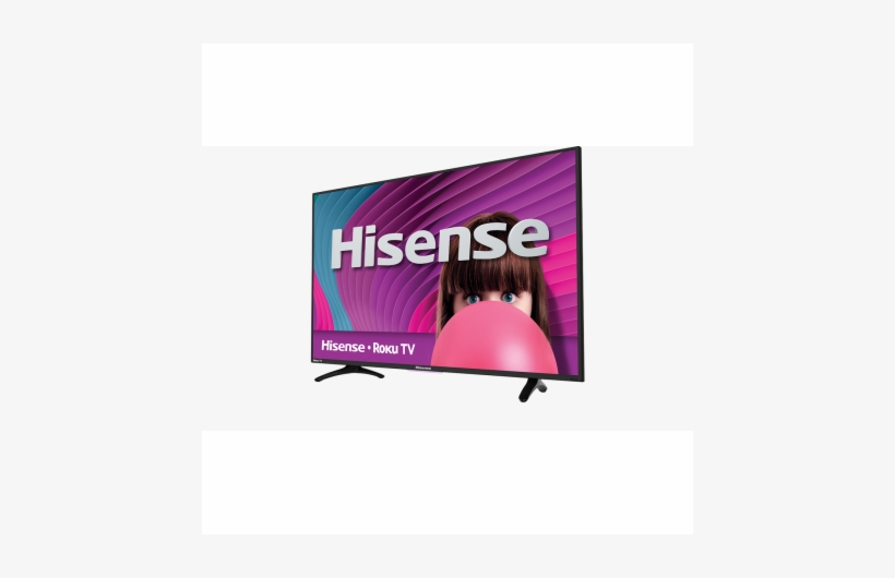 55h4d Hisense 55" Class Fhd 1080p Led Roku Hd Tv Includes - Hisense 50h4c 50-inch 1080p Smart Led Tv, transparent png #2771032
