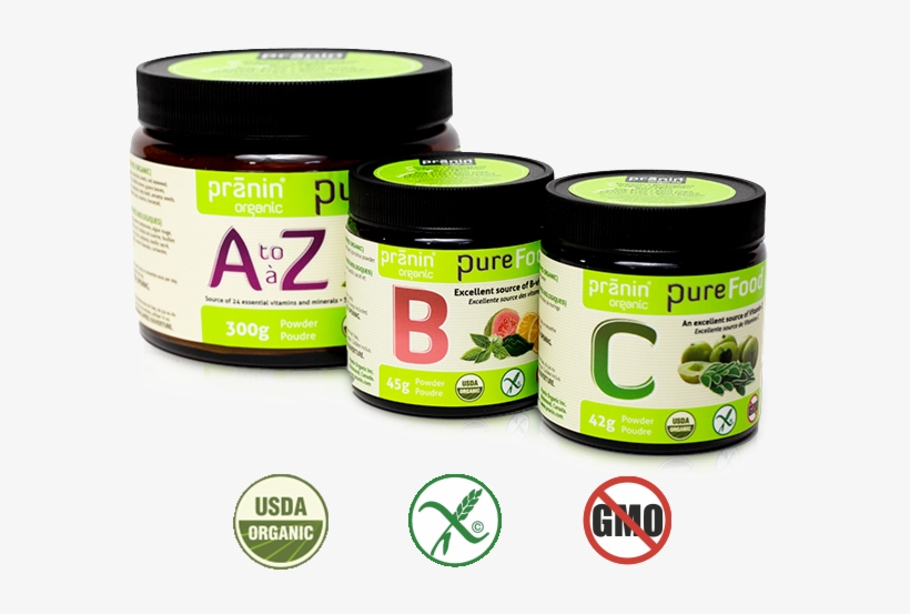 From Left To Right - Pranin Organic Pure Food A-z, transparent png #2771153