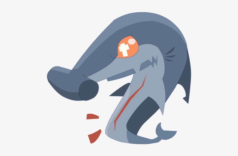 Gutted Sickle-hammerhead Shark, transparent png #2771293