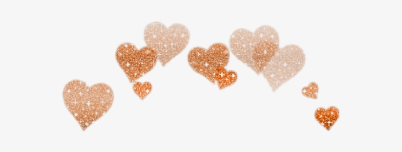 3 - Orange - Blue Heart Crown Png, transparent png #2771772