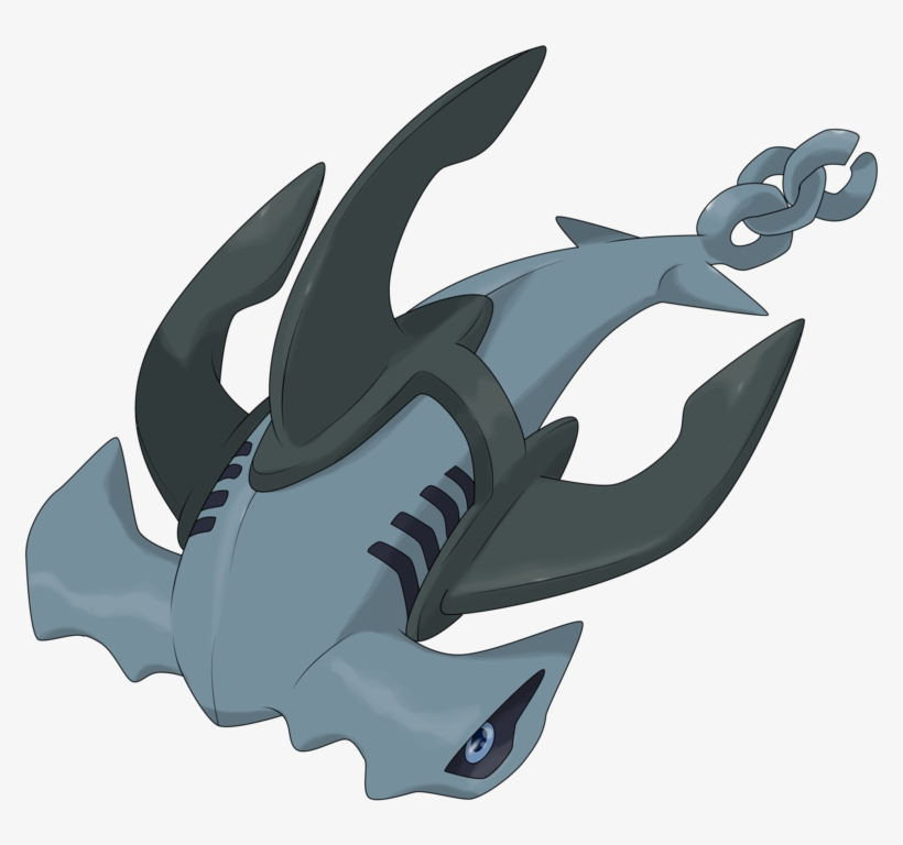 Gaming Pokemon Water Shark Fish Anchor Monster Fake - Fan Pokemon, transparent png #2771978