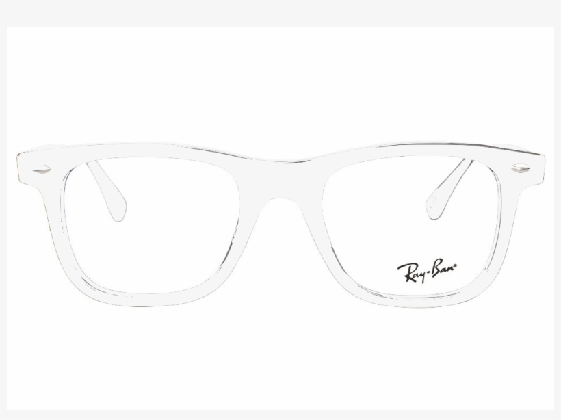 Tumblr Mp6ao4nbkh1s6294bo1 Nerd Glasses Transparent - Black Ray Ban Reading Glasses, transparent png #2771979