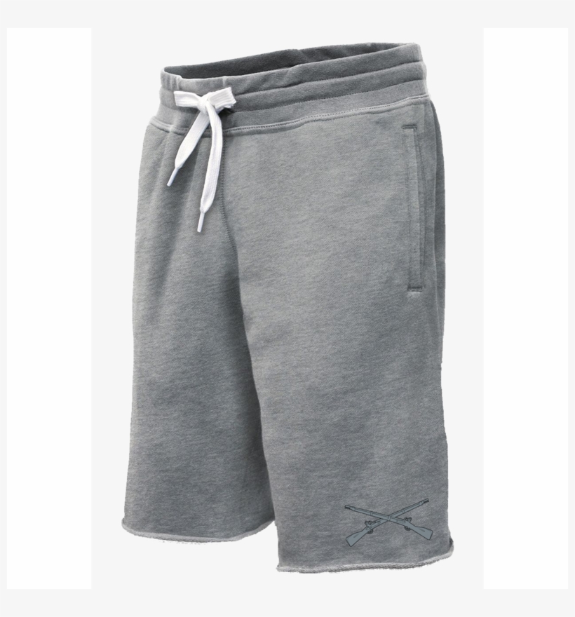 Crossed Rifles Sweatshorts - Pennant Sweat Shorts, transparent png #2772119