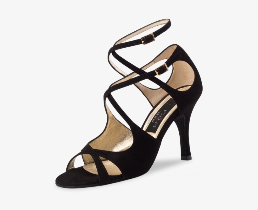 0 Black Suede - Nueva Epoca Tango Shoes, transparent png #2772426