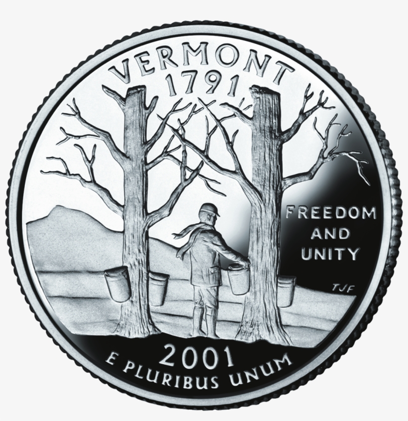Report - Quarter Dollar Vermont 1791, transparent png #2772949