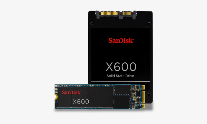 Sandisk X600 3d Nand Sata Ssd - Sandisk X600, transparent png #2773081