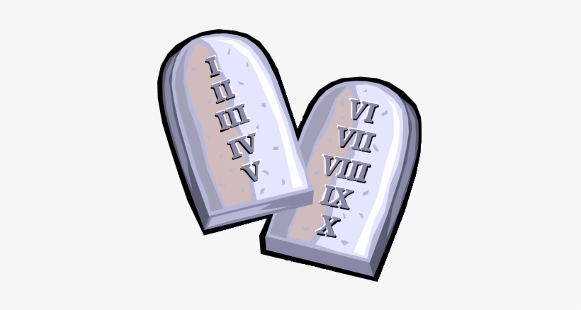 10 Commandments - Commandments Png, transparent png #2773197