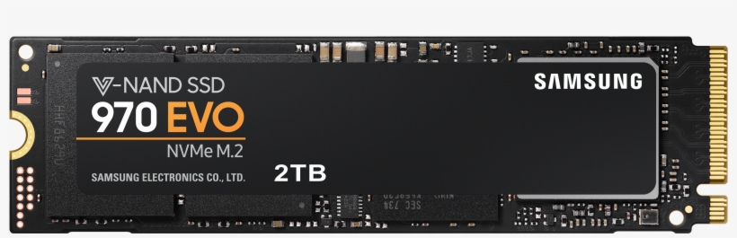 Ssd 970 Evo Label Front - Samsung Ssd, transparent png #2773222