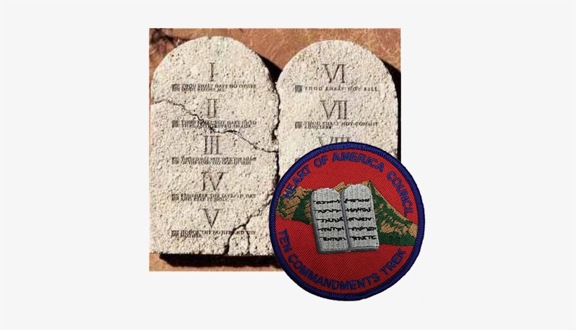 Join Our Ten Commandments Trek Where Scouts Will Learn - Original 10 Commandments Of God, transparent png #2773367