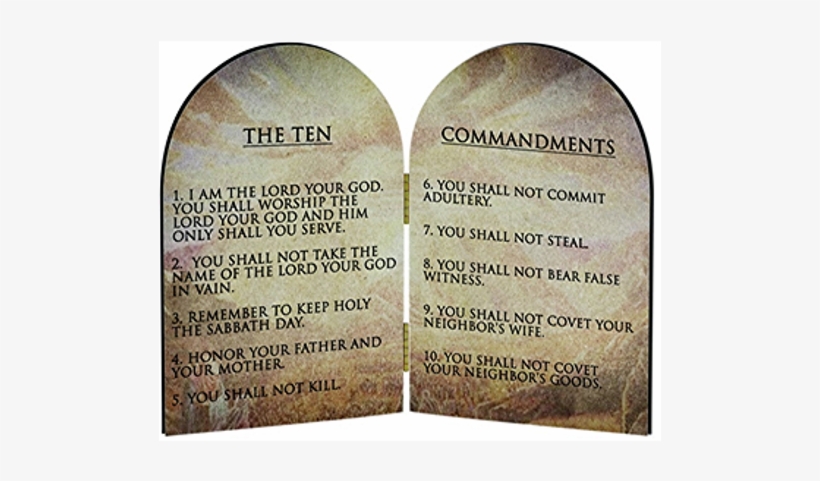 Full Context At Breakfast Bible Bytes Pt - 10 Commandments, transparent png #2773493