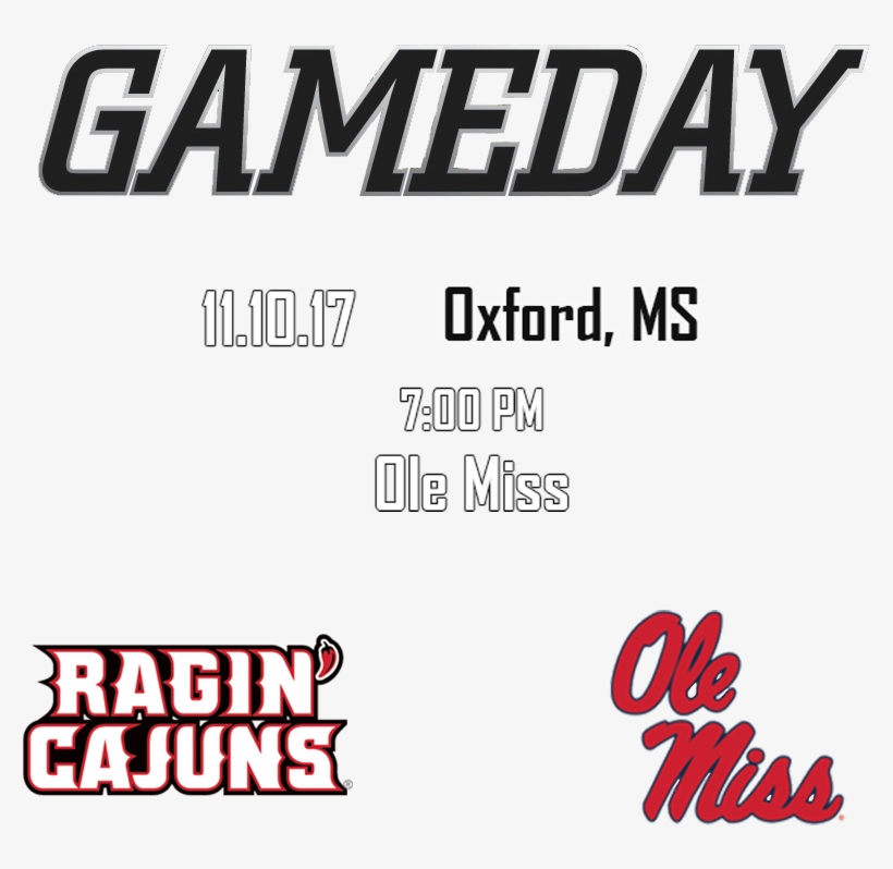 @ Ole Miss Ragin' Cajuns Rebounders Club, transparent png #2773766