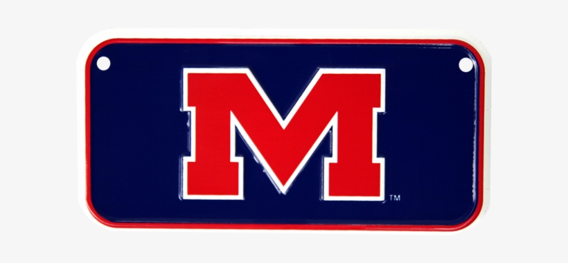 Ole Miss Rebels Bike Plate - University Miss Ole Miss Bag (tote Bag), transparent png #2773809