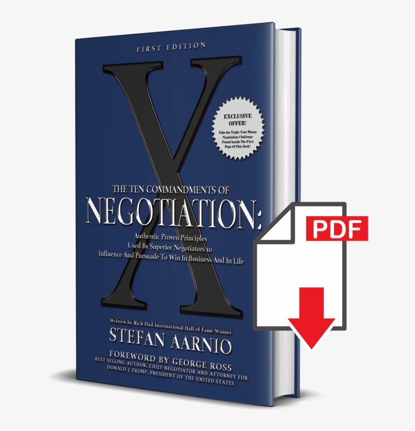 The Ten Commandments Of Negotiation E-book Pdf - The Close (aarnio Stefan), transparent png #2774076