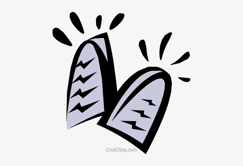 Ten Commandments Royalty Free Vector Clip Art Illustration - God, transparent png #2774313