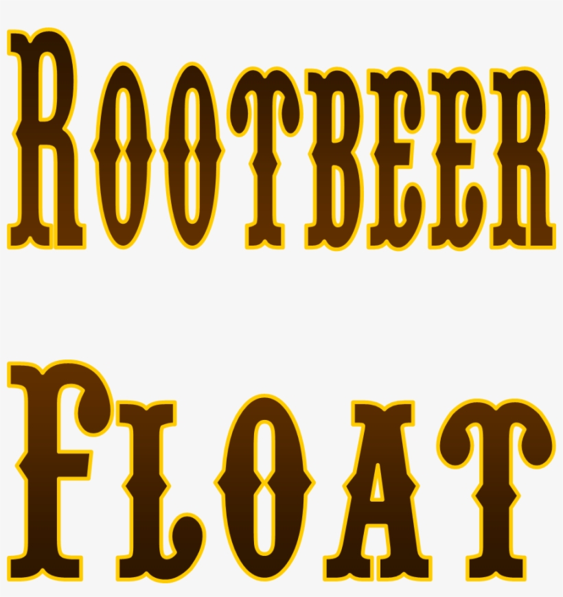 Root Beer Float Clipart - Root Beer Float, transparent png #2774601