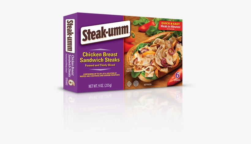 Steak Umm Steaks, Angus, Sliced - 10 Steaks, 15 Oz, transparent png #2774748
