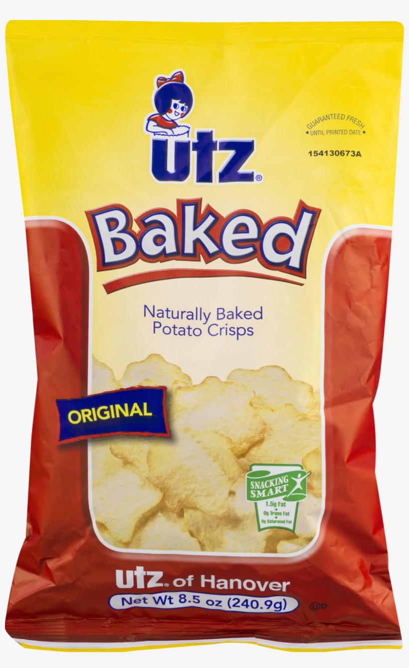 Utz Baked Potato Crisps, Ripple, Sour Cream, transparent png #2774909