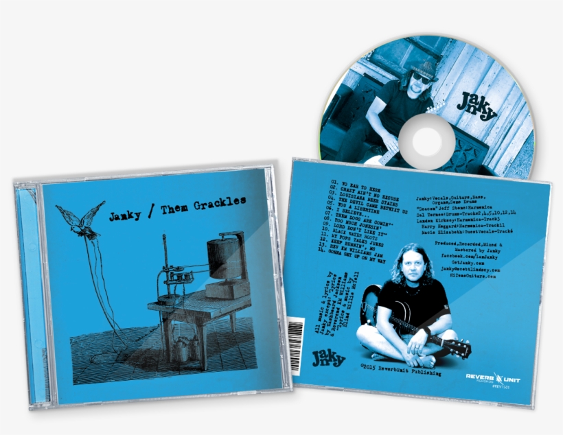 Janky - Topic - Them Grackles; Compact Disc; Primary Artist - Janky, transparent png #2775217