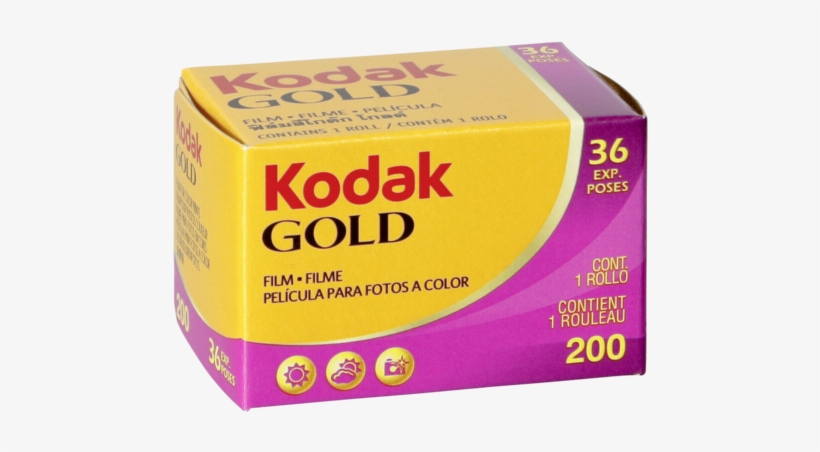 Kodak Gold 200 - 135 (35 Mm) - 24 Exp., transparent png #2775239
