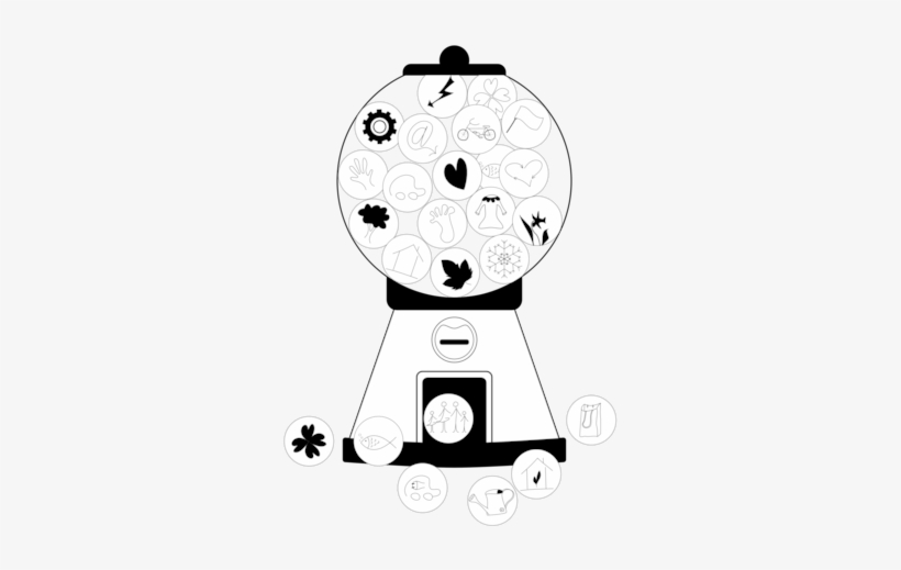 Computer Icons Symbol Cartoon Gumball Machine Droide - Clip Art, transparent png #2775703