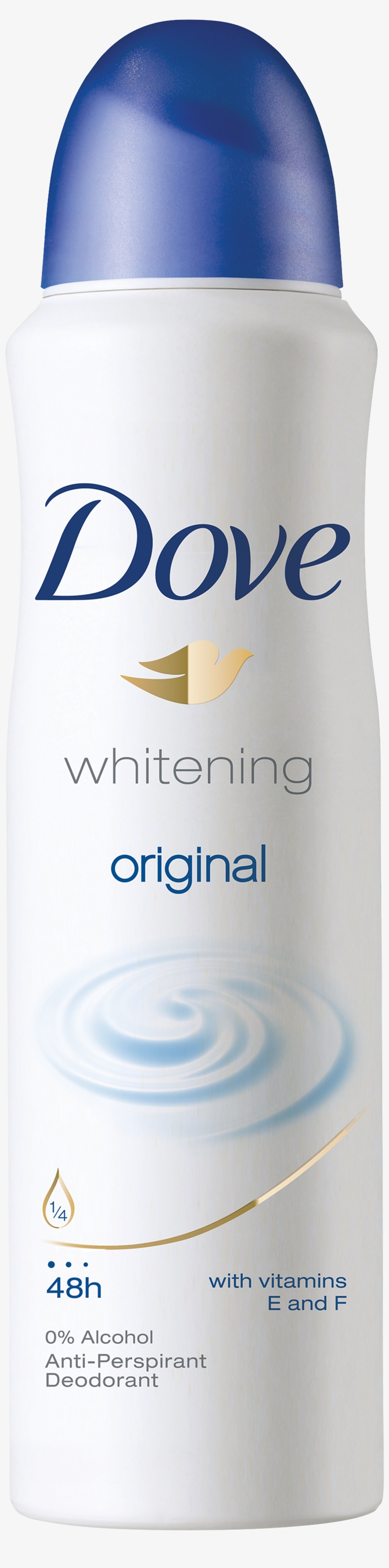 Dove Whitening Original Deodorant 169ml, transparent png #2775731