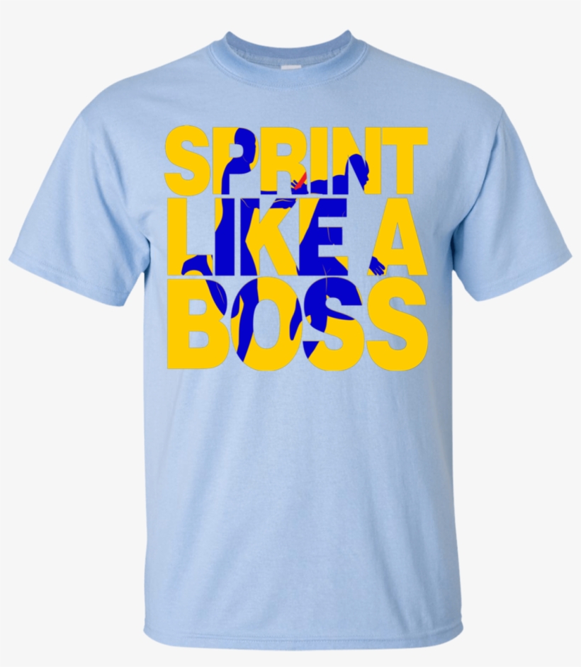 Sprint Like A Boss Boys Relay T-shirt - Crohn's Amp Colitis T Shirt - Being Strong, transparent png #2775773