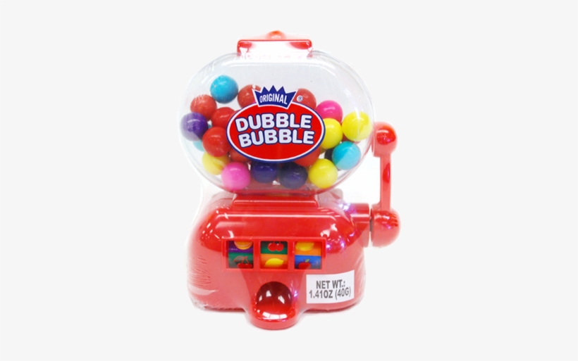 Dubble Bubble Big Jackpot Gumball Dispenser - Concord Confections Dubble Bubble Assorted Bubble Gum, transparent png #2776119