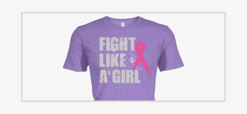 Fight Like A Girl - Fight Like A Girl Breast Cancer Awareness, transparent png #2776602