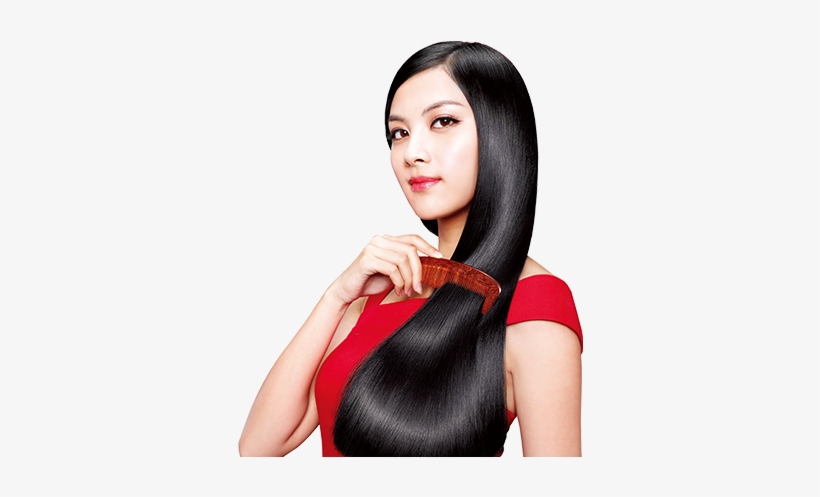 Hair Conditioner Infused With Precious Chinese Herbal - Chinese Beautiful Girl Png, transparent png #2776845