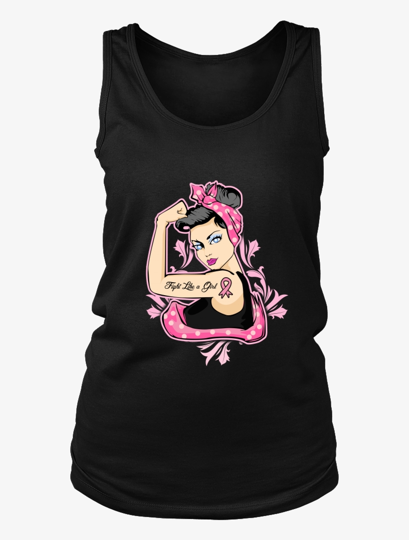 Ladies 'fight Like A Girl' Breast Cancer Awareness - November 2 My Birthday, transparent png #2777021