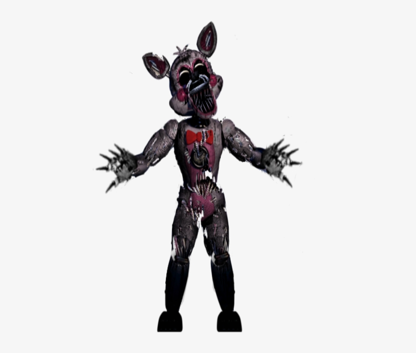 Nightmare Funtime Foxy Front View - Fnaf Ultimate Custom Night Camera, transparent png #2777258