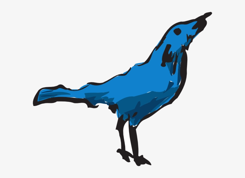 Blue Bird Art Clip Png And Svg - Bird, transparent png #2777287