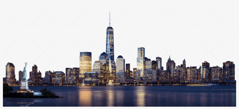 Cartoon City Skyline Png Download - New York City Skyline Png - Free