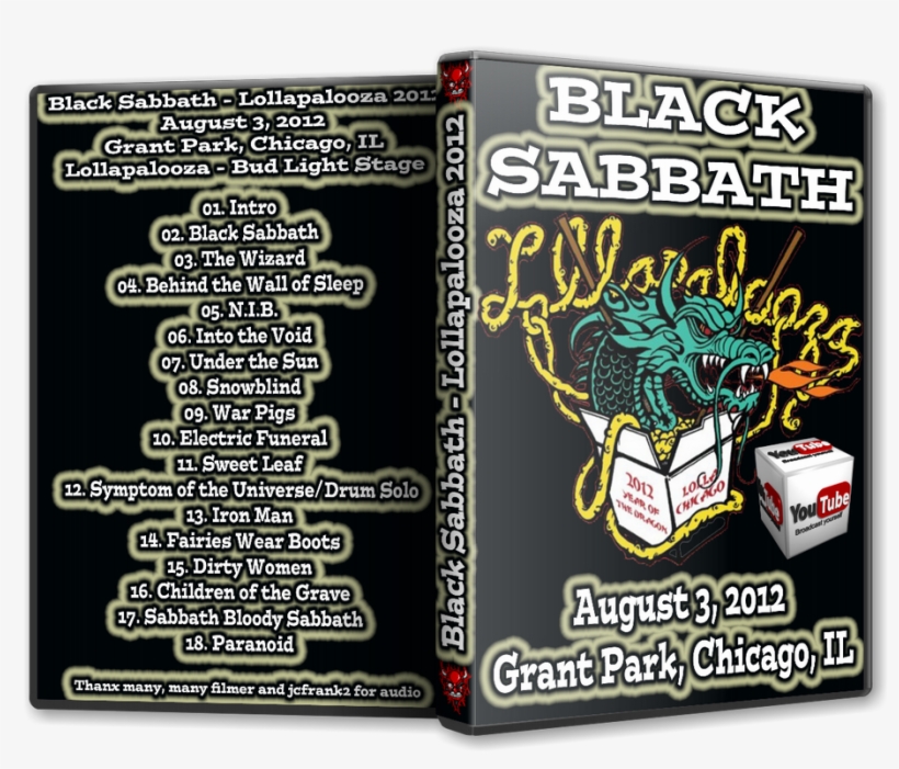 Video Specs Id - Lollapalooza, transparent png #2778044