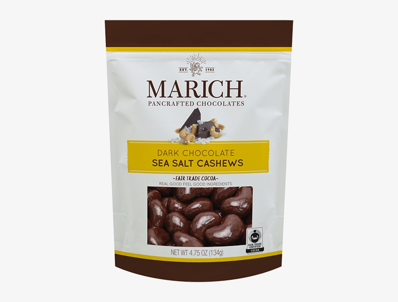 Marich Dark Chocolate Sea Salt Caramels, transparent png #2778117