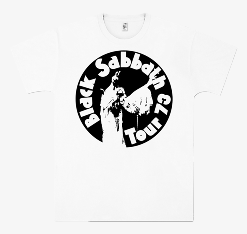 Official T Shirt Black Sabbath - Black Sabbath Tour 73, transparent png #2778181