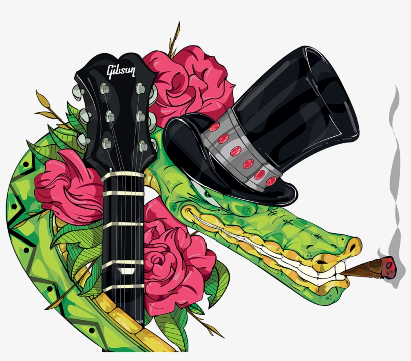 Tattoo Design - Slash´s Snakepit - Design, transparent png #2778913