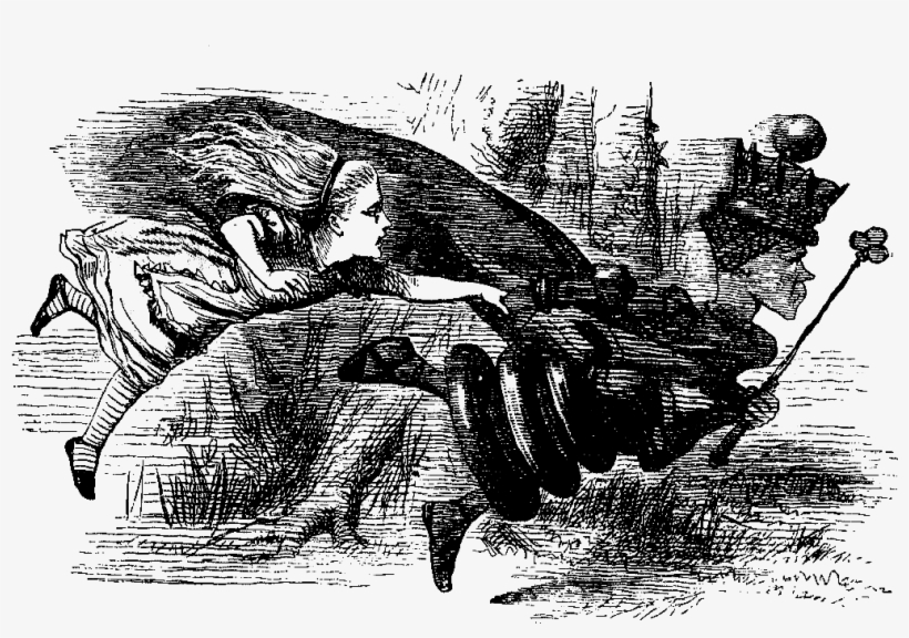 This Is Another In The Series Of Alice In Wonderland - Mervyn Peake Alice In Wonderland Illustrations, transparent png #2779004