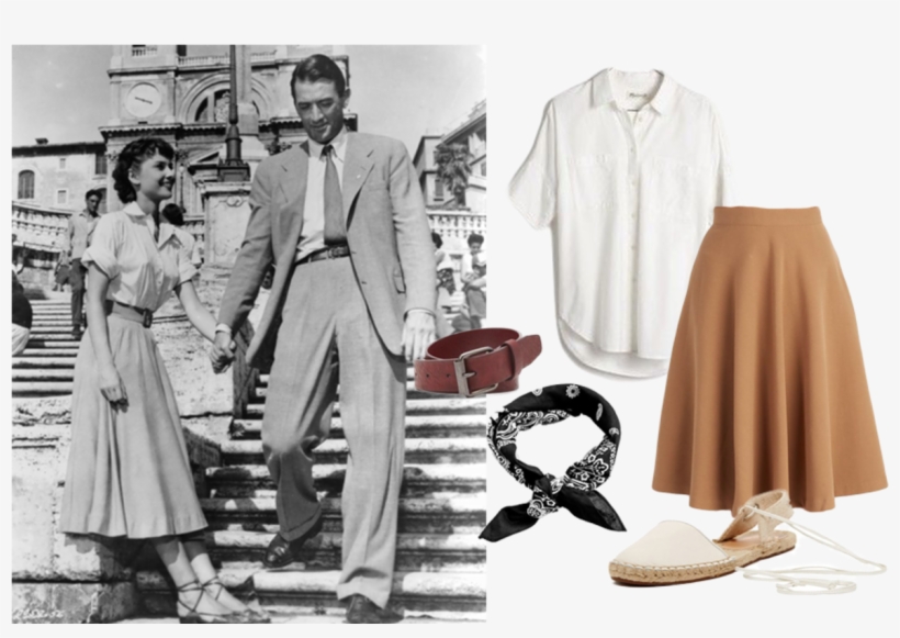 Audrey Hepburn Style Icon Vintage Retro Elegant Ladylike - Roman Holiday, transparent png #2779178