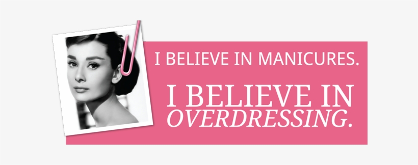 Audrey Hepburn Quote E1350895116190 - Audrey Hepburn Bw Portrait Actress 24x18 Print Poster, transparent png #2779197