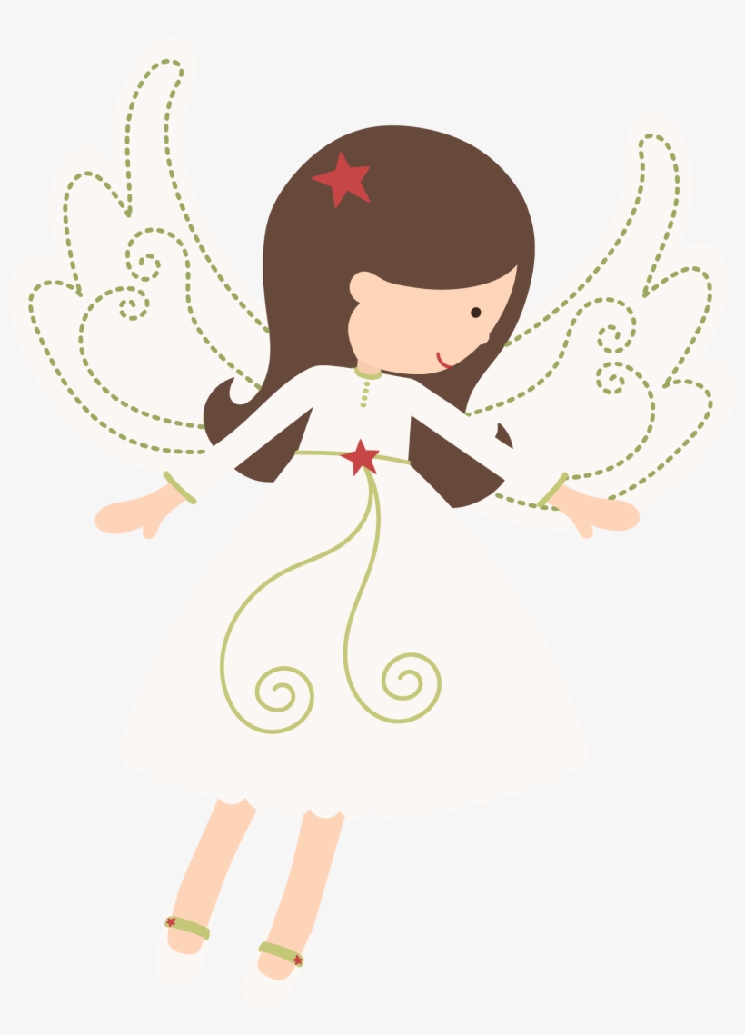 Clipart Angel Girl - Angeles De Primera Comunion Png, transparent png #2779602