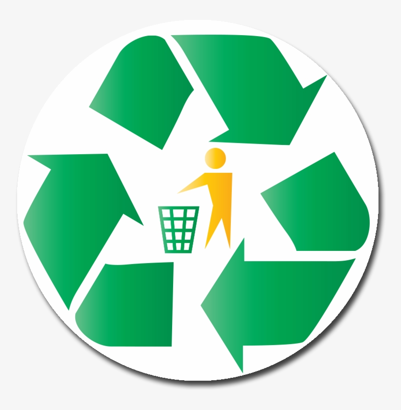 Reduce, Reuse, Recycle - Waste Management Icon Black And White, transparent png #2780253