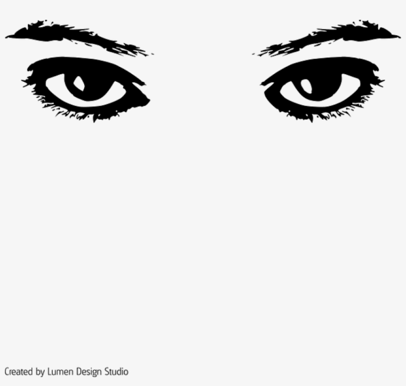 Brown Eyes Clipart Female Eye - Great Gatsby Eyes Clip Art, transparent png #2780693