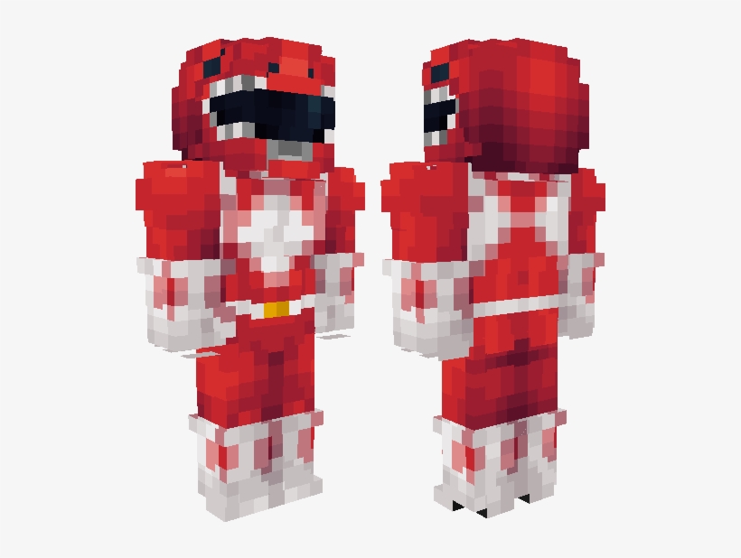 Red Ranger Undefined - Skins De Power Rangers, transparent png #2781291