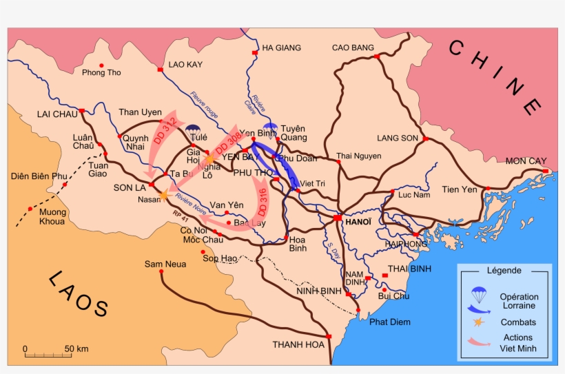 First Indochina War Map, transparent png #2781365