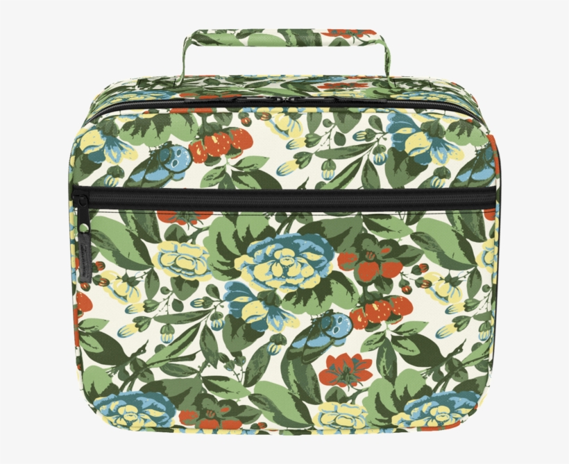 Butterfly Garden In Beige Lunchbox - Butterfly Gardening, transparent png #2781610