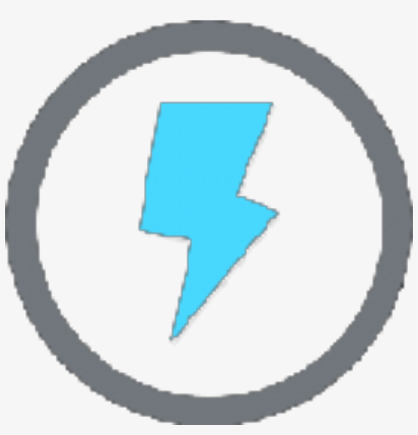 The Skill Is Ready When The Lightning Bolt Is Blue - 40 Speed Limit Sign, transparent png #2782242