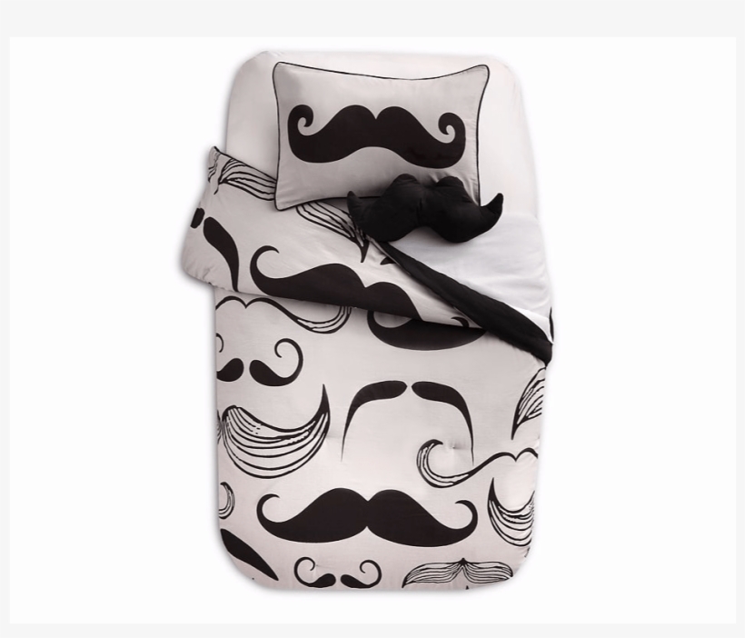 Mustache Comforter Set - Sock, transparent png #2782307