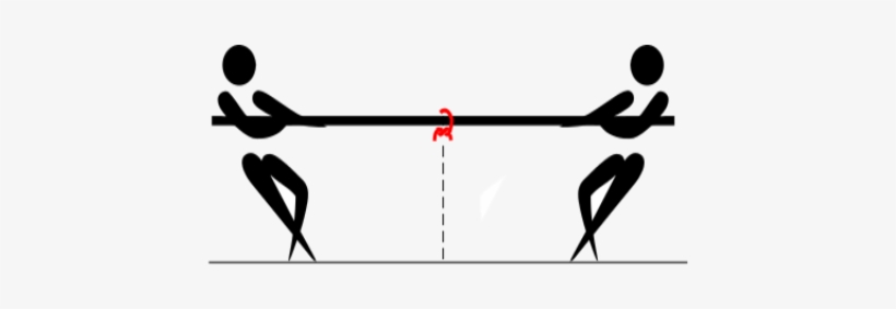 The 3 Most Common Battle's Between The Front Office - Tug Of War Clip Art, transparent png #2782994